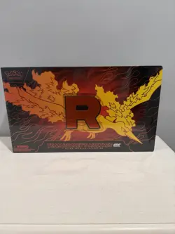 Pokemon TCG Team Rockets Moltres EX Ultra Premium Collection UPC Factory Sealed - Image 1
