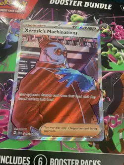 Xerosic's Machinations 089/064 Full Art NM Shrouded Fable Pokemon TCG - Image 1