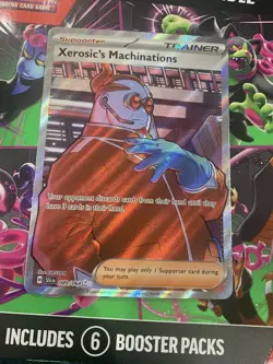 Xerosic's Machinations 089/064 Full Art NM Shrouded Fable Pokemon TCG - Image 2