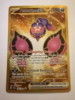 Pokemon TCG - Pecharunt ex - 095/064 - Gold Secret Rare - Shrouded Fable - NM/M - Image 1
