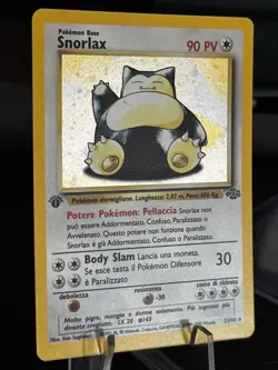 Pokemon TCG - Holo Snorlax 1st Edition ITALIAN Jungle 11/64 - LP - Image 2