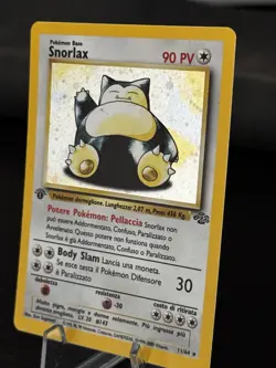 Pokemon TCG - Holo Snorlax 1st Edition ITALIAN Jungle 11/64 - LP - Image 3