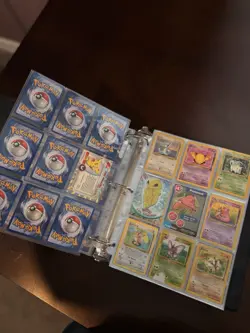 Pokemon TCG Binder Lot Pikachu Charmander Bulbasaur Squirtle Ninetales charizard - Image 3