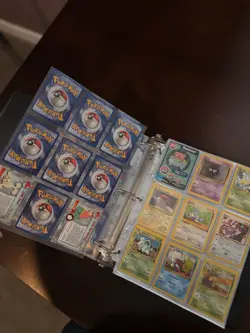 Pokemon TCG Binder Lot Pikachu Charmander Bulbasaur Squirtle Ninetales charizard - Image 5