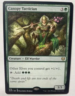 Canopy Tactician Kaldheim Magic the Gathering regular 2021 - Image 1