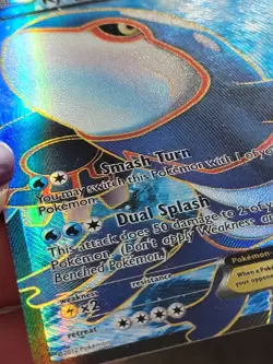 Pokemon TCG Kyogre EX (104 Full Art) - Dark Explorers (DEX) - Image 2