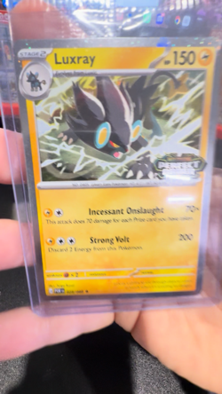 Pokemon Luxray 028/088 Best Buy Perfect Order Stamped Holo Sealed Promo - Image 2