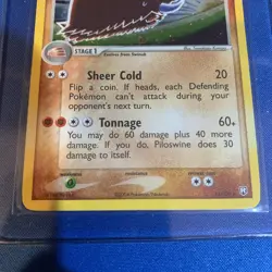 2004 Pokemon Piloswine 13/109 EX Team Rocket Returns Holo Rare 🔥 Centered/Clean - Image 3