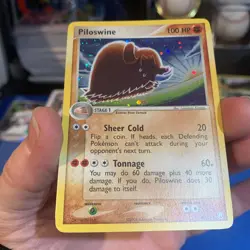 2004 Pokemon Piloswine 13/109 EX Team Rocket Returns Holo Rare 🔥 Centered/Clean - Image 5