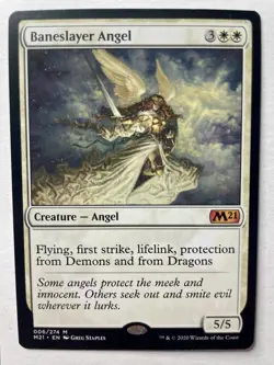 Baneslayer Angel Core Set 2021 Regular Magic The Gathering 2020 - Image 1
