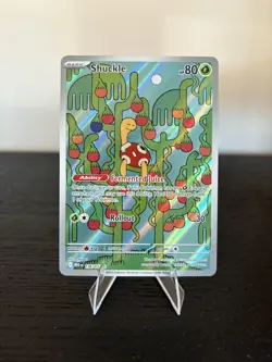 Shuckle 136/132 Me01: Mega Evolution Holo Near Mint Illustration Rare Pokemon - Image 1