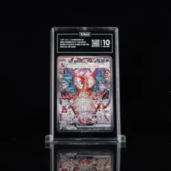 2023 Pokemon Japanese Ruler Of The Black Flame Charizard EX SAR 134 TAG 10 - Image 1