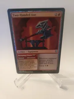 Two-Handed Axe Commander Legends: Battle for Baldur's Gate Foil - Image 1