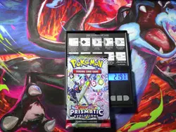 VERY HEAVY! GOD PACKUU SIRUU 21.97g Prismatic Evolutions Pokemon Booster - Image 1