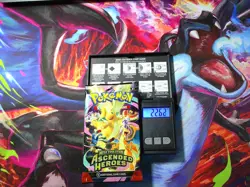 VERY HEAVY! GOD PACKUU SIRUU 22.62g Ascended Heroes Pokemon TCG Booster (SEALED) - Image 1