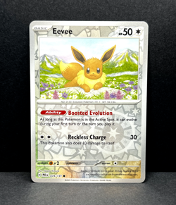 Eevee Reverse Holo 074/131 Prismatic Evolutions English Pokemon TCG - NM - Image 1