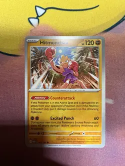 Hitmonchan #107/165 SV: Scarlet & Violet 151 Uncommon Pokemon TCG NM/M - Image 1