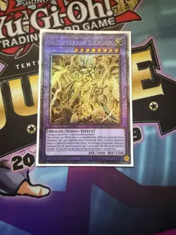 Yu-Gi-Oh! Secreterion Dragon (Starlight Rare) DUAD-EN037 1st Edition Near Mint - Image 1