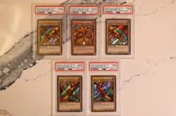 2012 YU-GI-OH! LCYW-(SET) 1ST ED EXODIA THE FORBIDDEN ONE PSA 10,10,9,9,9 (SEQ.) - Image 1