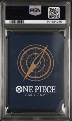 Bandai One Piece CCG Monkey.D.Luffy P-043 2nd Anniversary Promo PSA 10 English - Image 2