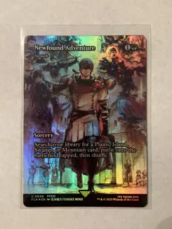 MTG Newfound Adventure - Farseek (Showcase, Foil) - FINAL FANTASY FFXIV 0045 - Image 1
