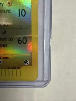 Pokemon Raichu 61/165 Expedition Base Set Holo Rare 80HP 2002 Trading Card - Image 4