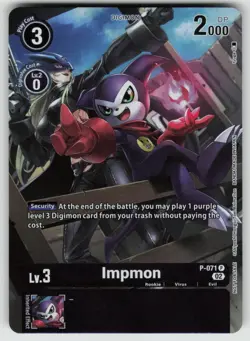 Impmon - P-071 (Official Tournament Pack Vol.10) Promo Digimon Promotion Cards P - Image 1