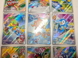 Pokemon First Partner Illustration 30th Collection Complete Promo Set 9 Cards - Image 5
