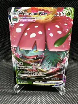 Venusaur VMAX SWSH102 SWSH: Sword & Shield Promo Cards Holo - Image 1