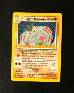 Pokemon Card TCG - Light Machoke 49/105 - Neo Destiny - Uncommon - LP/MP ⭐ - Image 1