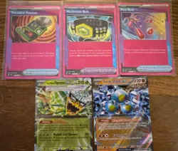 Prismatic Evolutions Pokemon Cards X5 - Image 1