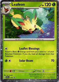 Leafeon - (Cosmos Holo) Rare Miscellaneous Cards & Products 005/131 NM - Image 1