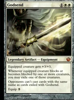 MTG Journey Into Nyx #12 Godsend - Lightly played - Image 1