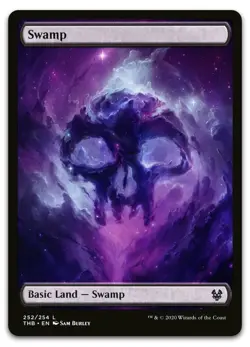 Swamp (252) Full Art Theros Beyond Death - MTG - Image 1