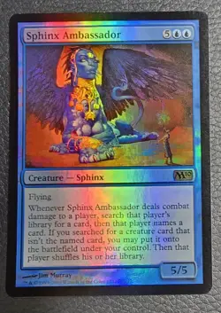 Magic 2010 Core Set (M10) Foil Mythic Rare Sphinx Ambassador MTG MOL Magic - Image 1