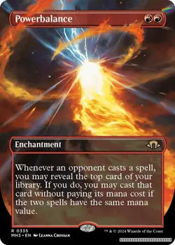 Powerbalance (Borderless) [MH3 - 335] - NM [Foil] TCG MTG - Image 1