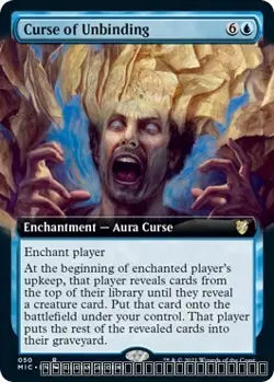 Curse of Unbinding (Extended Art) [MIC - 50] - NM [Normal] TCG MTG - Image 1