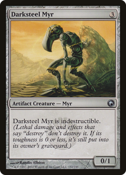 Darksteel Myr #151 (MP) Scars of Mirrodin SOM Magic MTG - Image 1