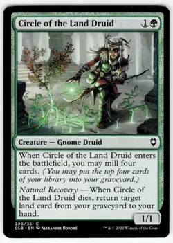 MTG Circle of the Land Druid | #220 Battle for Baldur's Gate | English - Image 1