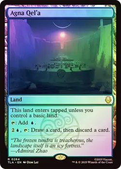 Agna Qel'a Foil Avatar: The Last Airbender NM MTG - Image 1