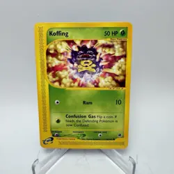 Pokemon 114/165 Koffing Expedition Common - Image 1