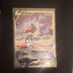 Pokemon Suicune V Ultra Rare Full Art Holo Crown Zenith GG38/GG70 210 HP - Image 1