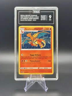 Special Delivery Charizard 🔥📮 2022 SWSH075 Holo • TAG 9 - Image 1