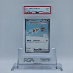 2023 Pokemon OBF EN Special Illustration Rare #222 Eiscue ex PSA 9 - Image 1
