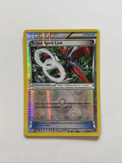 Scizor Spirit Link 111/122 Rev Reverse Holo XY Breakpoint Pokemon NM - Image 1
