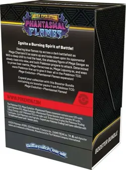 Pokemon TCG: Mega Evolution-Phantasmal Flames Booster Bundle Sealed New - Image 2
