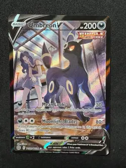 Umbreon V TG22/TG30 Ultra Rare Brilliant Stars Pokemon TCG - Image 1