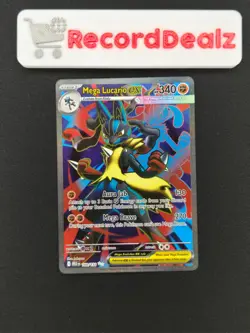 Pokemon Card | Mega Lucario ex 160/132 | 2025 ME01: Mega Evolution - Image 1