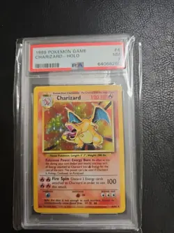 1999 Pokemon TCG Charizard Psa 7 - Image 2