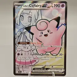 Lillie's Clefairy ex 173/159 SV09 Journey Together Holo Ultra Rare Pokemon NM - Image 1